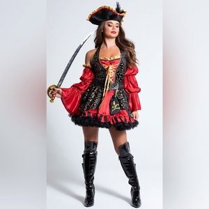 NEW California Costumes Spanish Pirate Sexy Halloween Costume New